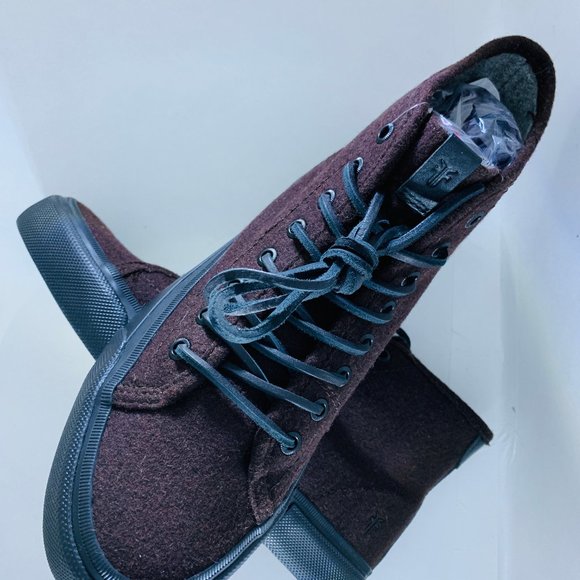 Frye Ludlow High Top Fashion Sneaker - Wine color - Picture 7 of 7